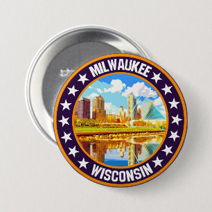 Badge Rond 7,6 Cm Milwaukee