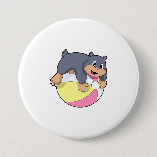 Badge Rond 7,6 Cm Mole avec Water polo.PNG (Devant)