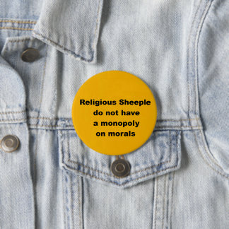 Badge Rond 7,6 Cm Monopole