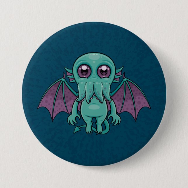 Badge Rond 7,6 Cm Monstres de Cute Baby (Devant)