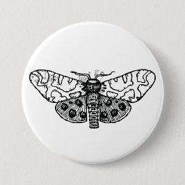 Badge Rond 7,6 Cm Moth