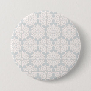 Badge Rond 7,6 Cm Motif géométrique islamique