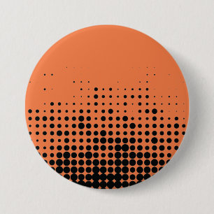 Badge Rond 7,6 Cm Motif moderne, ludique, urbain géométrique