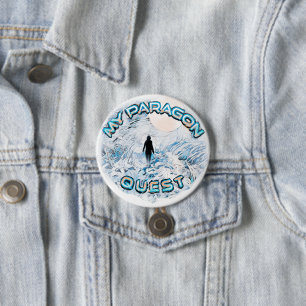 Badge Rond 7,6 Cm My Paragon Quest