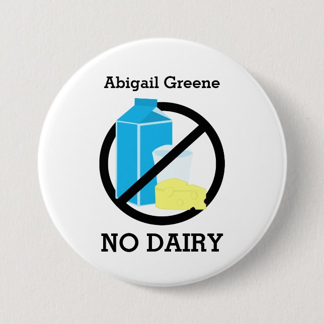 Badge Rond 7,6 Cm Ne noircissez aucun enfant d'alerte d'allergie de (Devant)