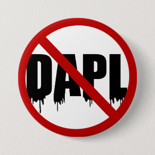 Badge Rond 7,6 Cm #NoDAPL
