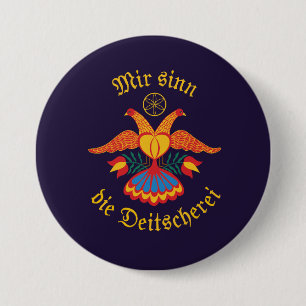 Badge Rond 7,6 Cm Nous sommes l'Allemagne - Drapeau allemand