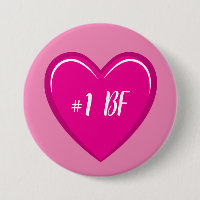 Numéro 1 BF Simple rose Heart Graphisme