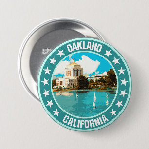 Badge Rond 7,6 Cm Oakland