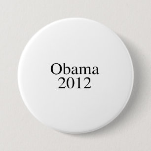 Badge Rond 7,6 Cm Obama 2012 -