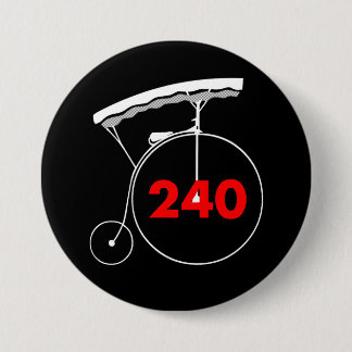 Badge Rond 7,6 Cm Observateur 240