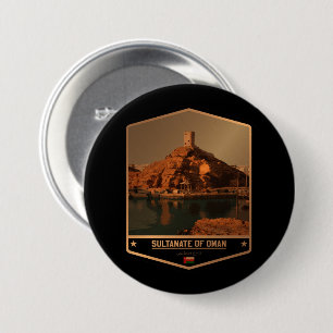 Badge Rond 7,6 Cm Oman