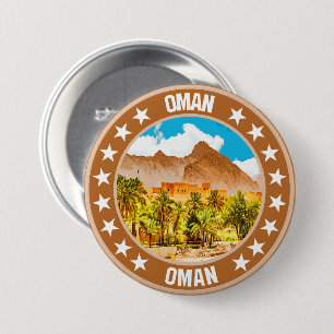 Badge Rond 7,6 Cm Oman