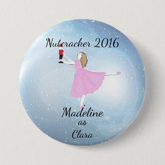 Badge Rond 7,6 Cm Ornement personnalisé de Clara