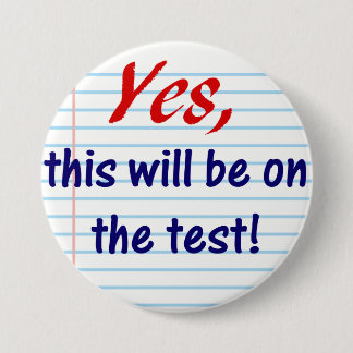 Badge Rond 7,6 Cm Oui, ça sera à l'épreuve !