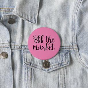 Badge Rond 7,6 Cm Outre du marché