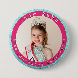 Badge Rond 7,6 Cm Pageant Button