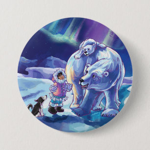 Badge Rond 7,6 Cm Pal polaire