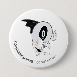 Badge Rond 7,6 Cm Panda de TM-07-Corydoras