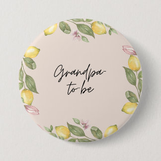 Badge Rond 7,6 Cm Papi futur
