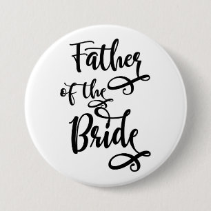 Badge Rond 7,6 Cm Père de la mariée