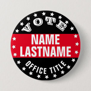Badge Rond 7,6 Cm Personnalisation du Modèle de campagne