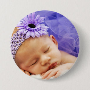 Badge Rond 7,6 Cm Personnalisez Votre Photo