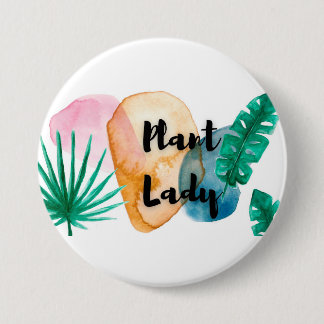 Badge Rond 7,6 Cm Plant Button