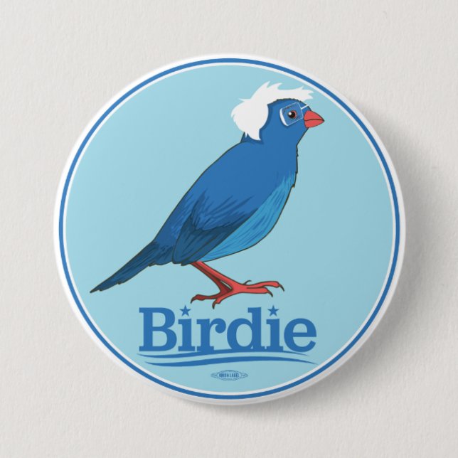 Badge Rond 7,6 Cm Ponceuses de birdie (Devant)