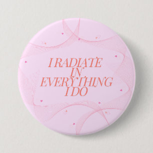 Badge Rond 7,6 Cm Positif, Spirituel, Inspirationnel, Motivationnel