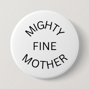 Badge Rond 7,6 Cm Poupée d'émail maman - Cadeau pour maman - Épingle