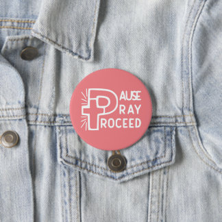 BADGE ROND 7,6 CM PRATIQUE DE LA PAUSE