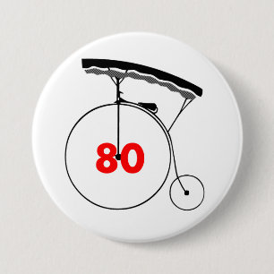 Badge Rond 7,6 Cm Projectionniste 80