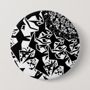 Badge Rond 7,6 Cm Ptérodactyle de Fractyl