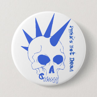 Badge Rond 7,6 Cm Punk non mort