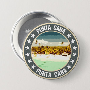 Badge Rond 7,6 Cm Punta Cana