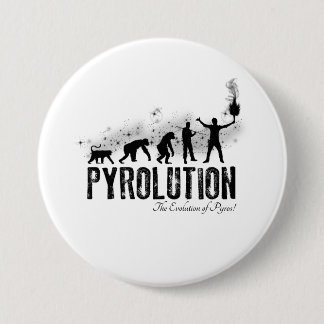 Badge Rond 7,6 Cm Pyrolution - l'évolution de Pyros