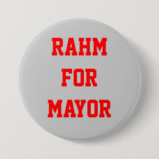 BADGE ROND 7,6 CM RAHM POUR LE MAIRE