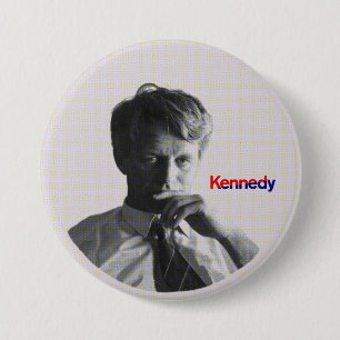 Badge Rond 7,6 Cm Robert F. Kennedy