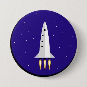 Badge Rond 7,6 Cm Rocket Science