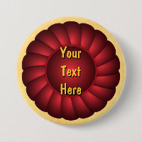 Rosette de ruban rouge pour personnaliser