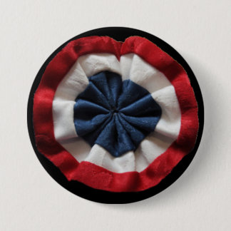 Badge Rond 7,6 Cm Rosette (révolution française)