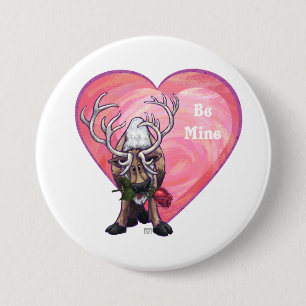 Badge Rond 7,6 Cm Saint Valentin