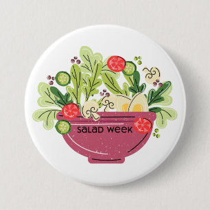 Badge Rond 7,6 Cm Salade