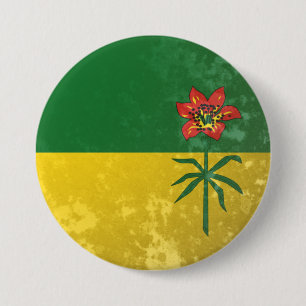 Badge Rond 7,6 Cm Saskatchewan