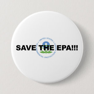 Badge Rond 7,6 Cm Sauvez l'EPA ! Manifestation !