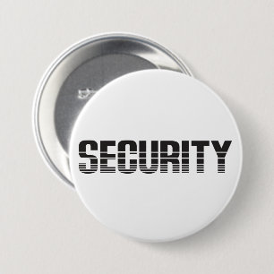 Badge Rond 7,6 Cm Sécurité