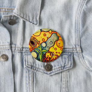 Badge Rond 7,6 Cm Solwhimsy Épingle Fais un vœu Collection 1