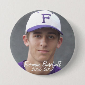 Badge Rond 7,6 Cm StembridgeW2007Mug, Furman Baseball, 2006-2007
