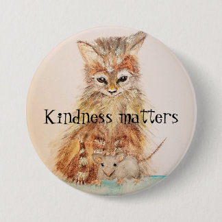 Badge Rond 7,6 Cm Sujets de gentillesse